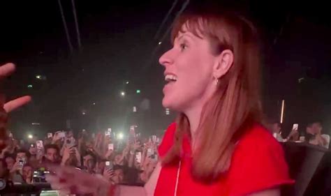 Deputy PM Angela Rayner spotted raving in Ibiza superclub with .